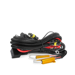 Universal Single Beam Relay Wiring Harness with Load Resistors