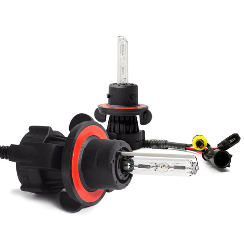 HID H13 Replacement bulbs. HQ super bright xenon bulbs to upgrade your vehicle