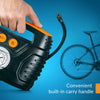 Tire Inflator Portable Air Compressor AC/DC Power Supply  for Home (110V) and Car (12V)