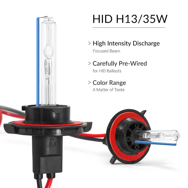 9008/H13 headlight bulb of high quality