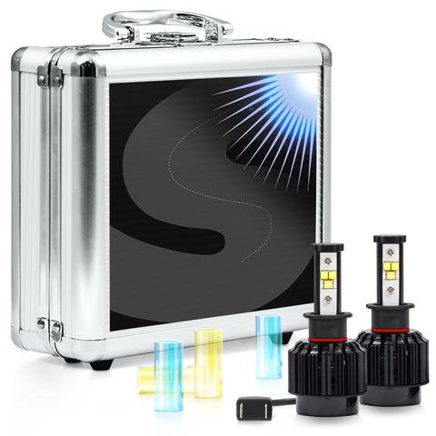 H3 Headlight LED conversion kit for vehicles