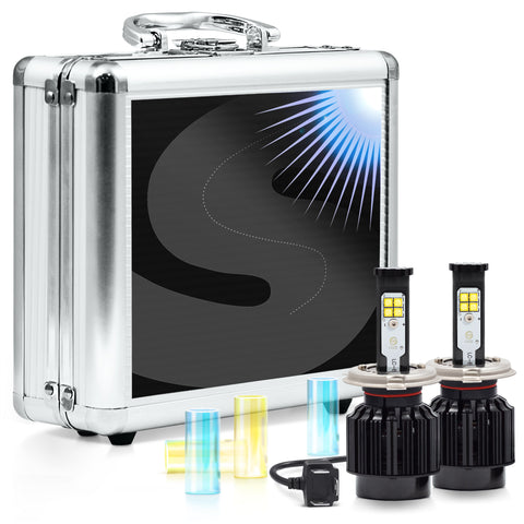 Get our H4 led light bulb kit for maximum brightness in any weather conditions