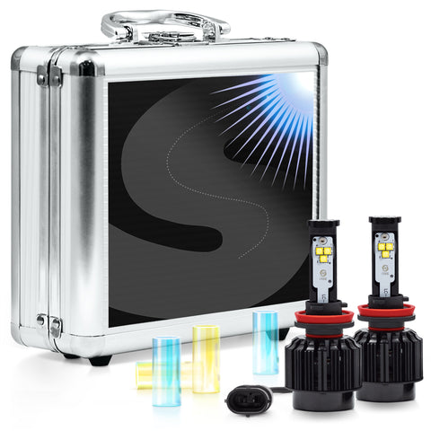 H8 LED fog lights kit for better visibility