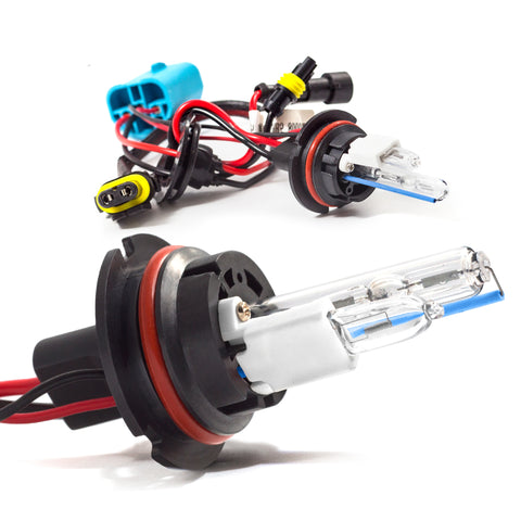 HQ super bright low xenon high halogen 9007 bulbs to upgrade your vehicle