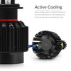 Heat sinks are made of cold-pressed metal and have built-in turbo cooling fans