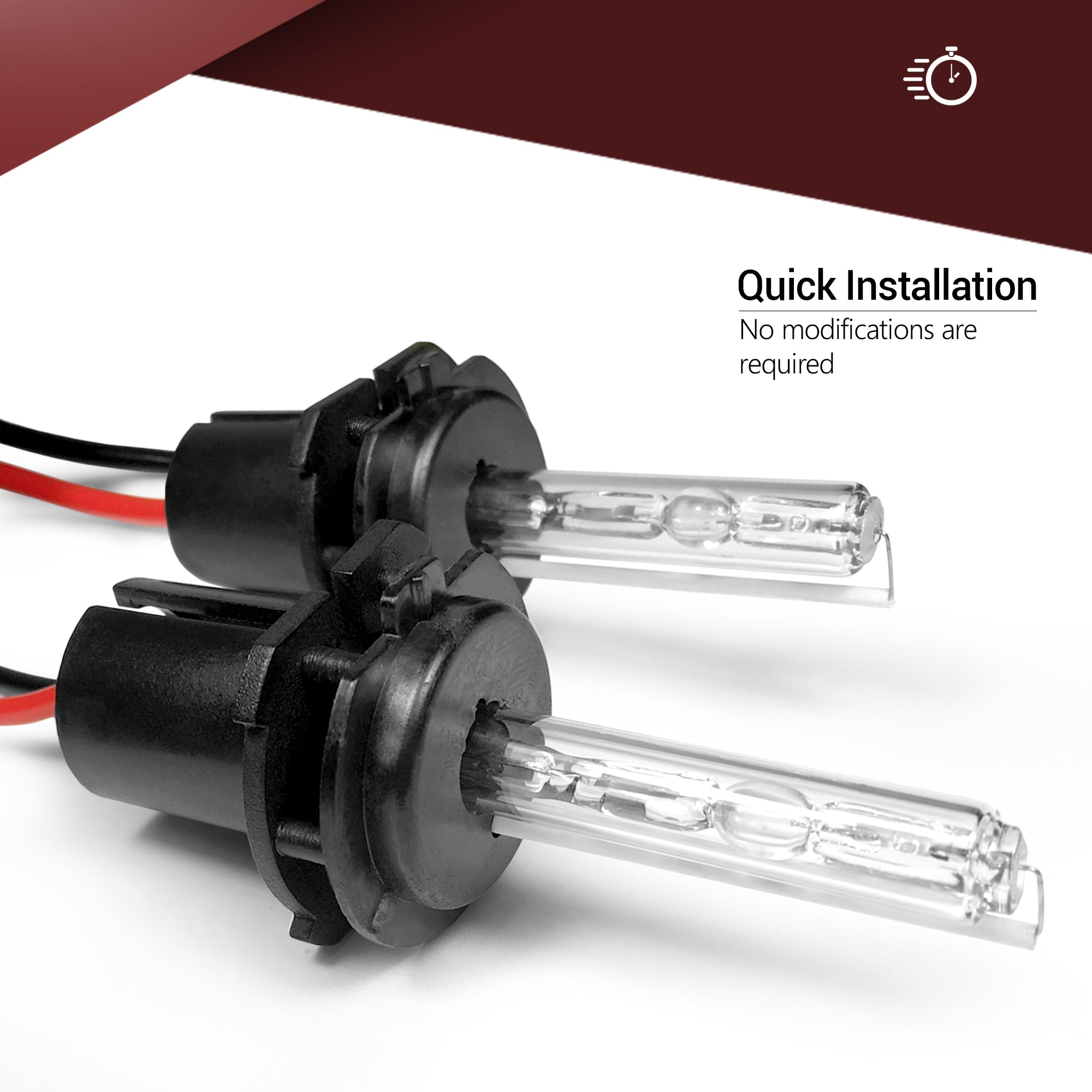 H7 Xenon HID Headlight Bulb - Installation Guide 