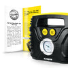 Kensun Portable Tire inflator with Analogue Pressure Gauge Home & Car
