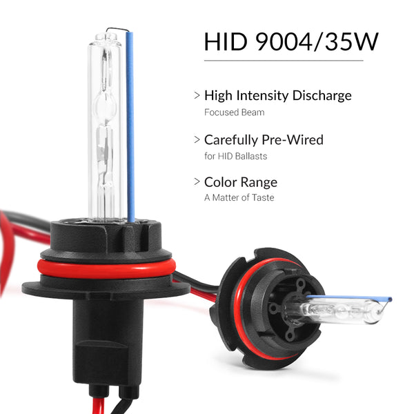 9004 HID HB1 replacement bulbs of high quality