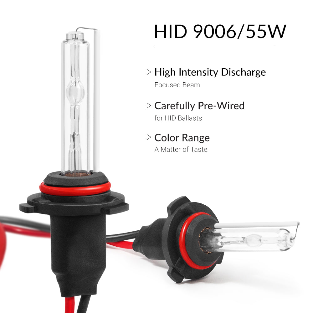 Promax 55W HID Xenon Headlight Fog Light Kit - 28000LM, H4 H11 9005 9006 9007 5202