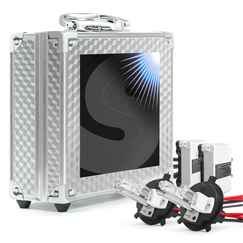 Car HID kits from Kensun for maximum visibility H4 HID bulb for hi/lo beams