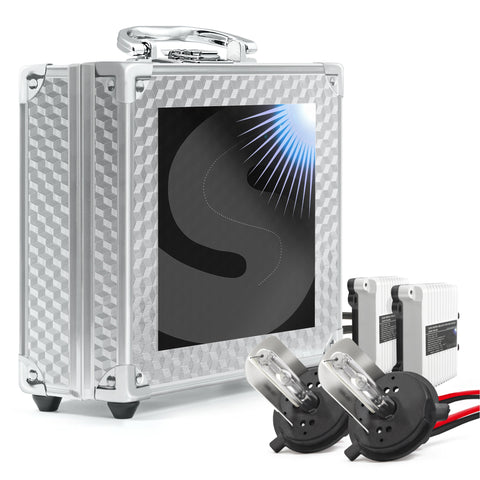 H4 HID headlight conversion kit for real visibility
