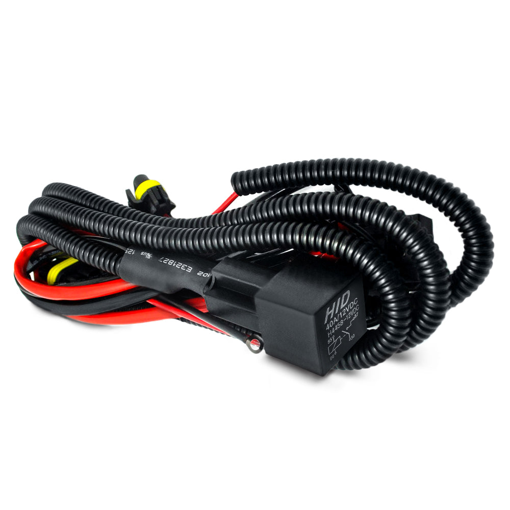Car HID Xenon Headlight 9005/HB3 Relay Fuse Cable Wire Wiring Harness 35W/55W Car HID Xenon Headlight 9005/HB3 Relay Fuse Cable Wire Wiring Harness 35W/55W