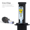 Cree LED chips are made in the USA and have pleasant 6000K color