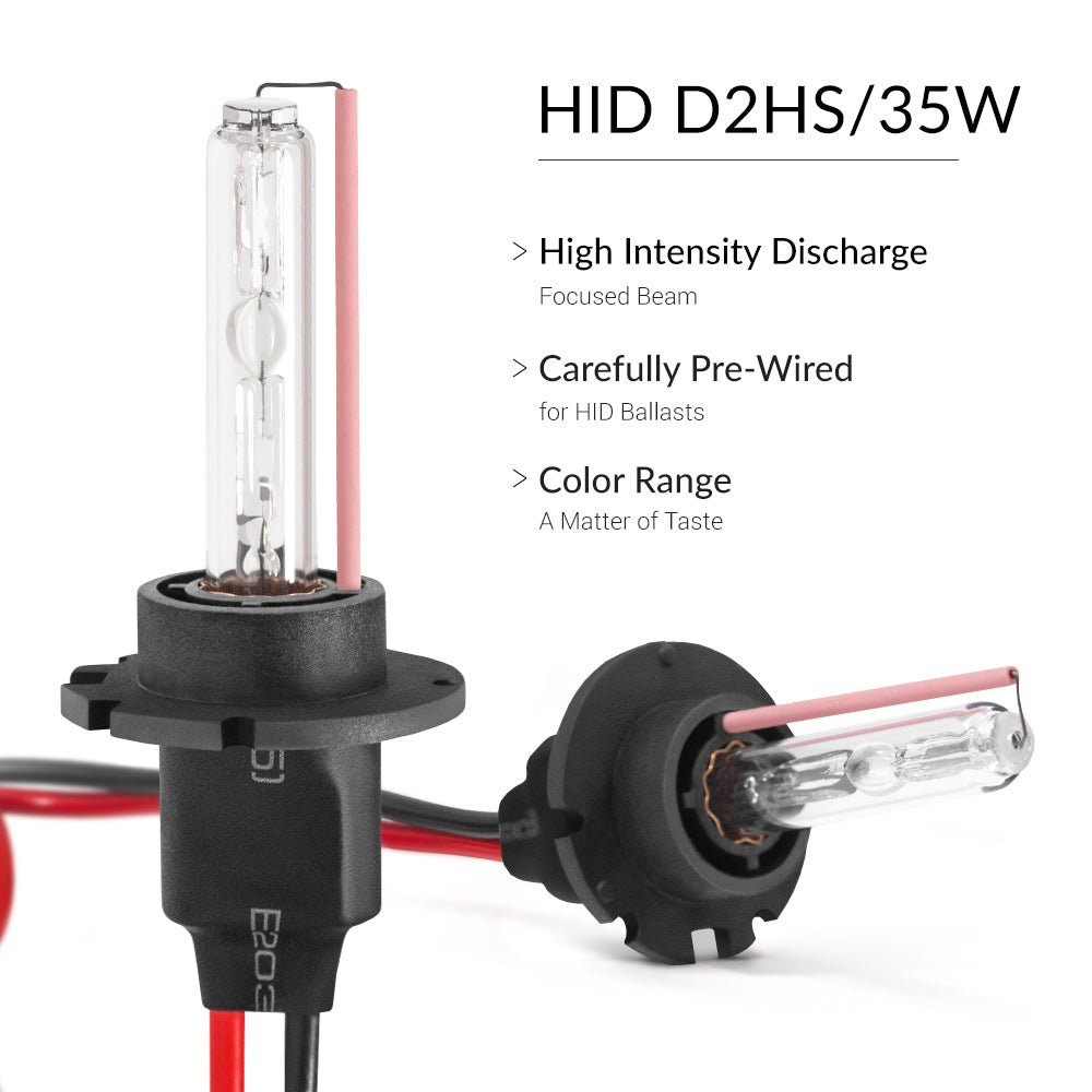 HID Headlights  35W HID D2S Conversion Kit