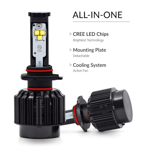 Perfect design for maximum light output and easy installation