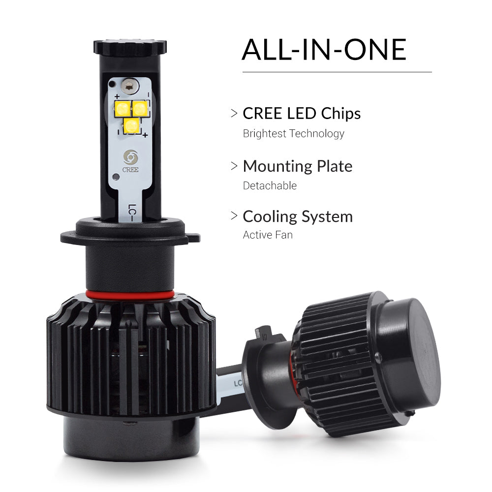 LED H7 Conversion Kit with Cree Chips