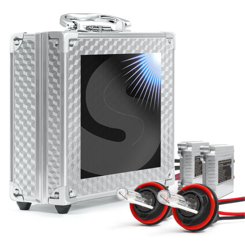 H8 bright xenon fog lights with two ballasts