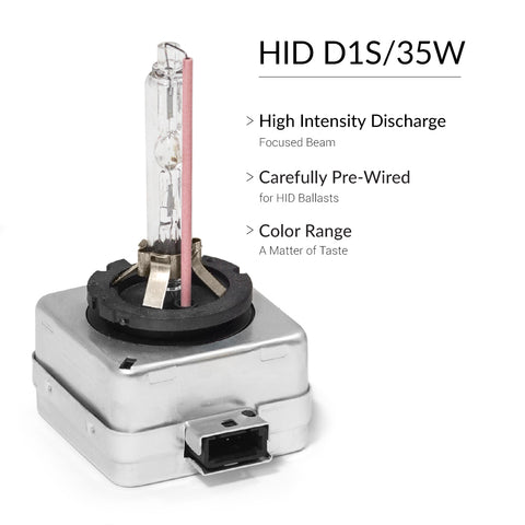 Hella D1S HID Capsule 35W, 4300K or 5000K, Includes Igniter