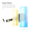 The kit comes with the sets of glass filters