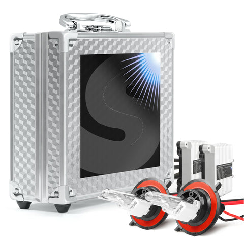 Dual beam H13 headlight bulbs to convert from halogens to HIDs