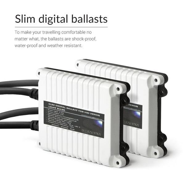 Bright Kensun 55W ballasts with AC current output