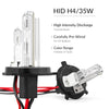 35W HID H4 (HB2) (9003) Low Xenon/High Halogen AC Replacement Bulbs