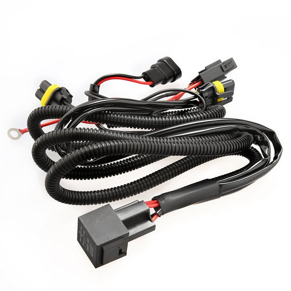 Universal wiring harness kit for 55w and 35w sets