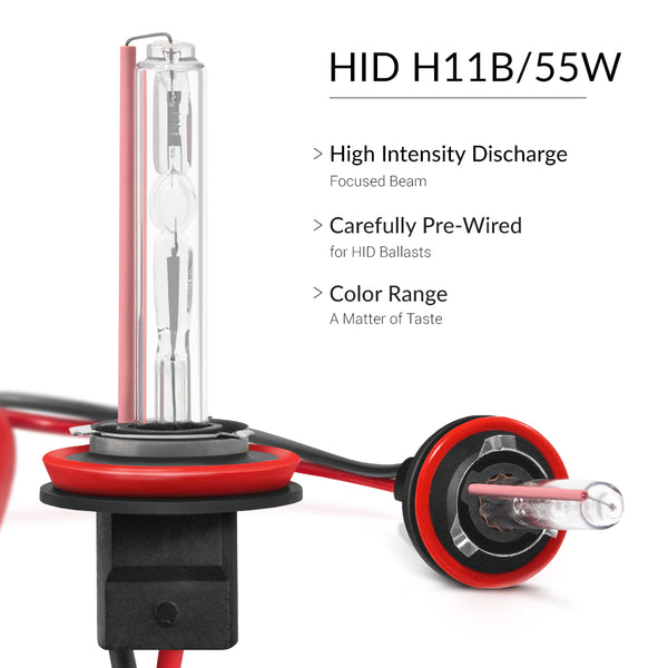 55w h11b hid kit to convert halogens into HIDs