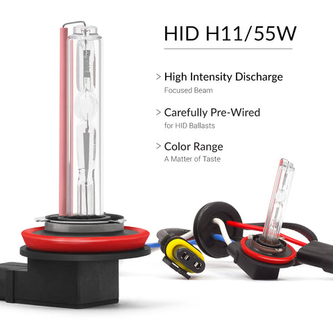 Buy H11 / H8 / H9 / H11B / H16 / H11LL / H11-55w LED Headlight Kit – HID  Nation