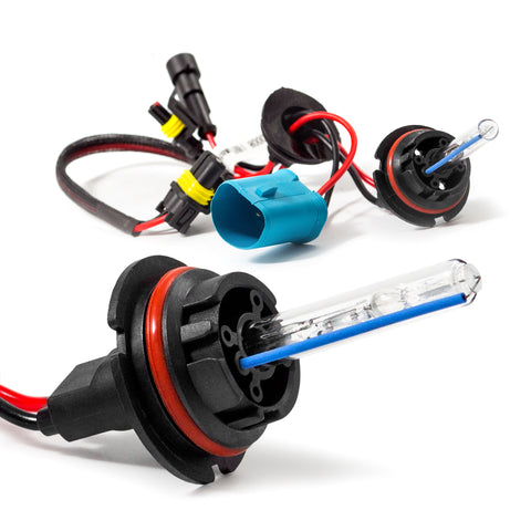 HQ super bright single beam 9007 replacement bulbs to upgrade your headlights